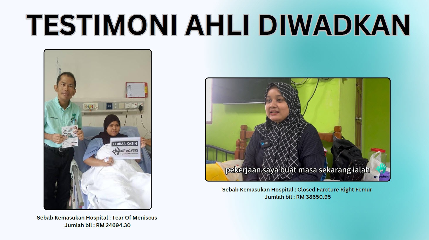 Testimoni Ahli We Kongsi